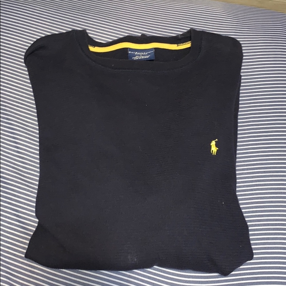 Men’s long sleeve polo shirt